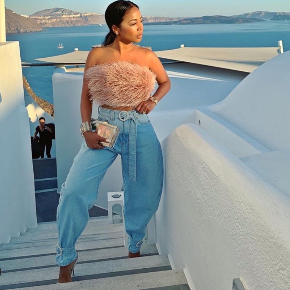 BALLOON DENIM JEANS